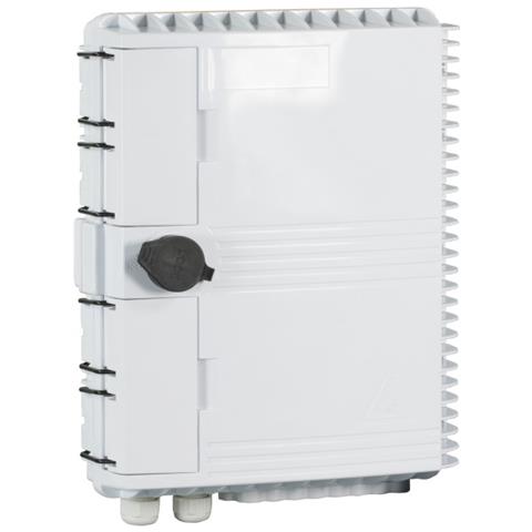I-CASE FTTH-OUT16 - Terminale di testa FTTH per esterno IP65 16 porte - Foto 1