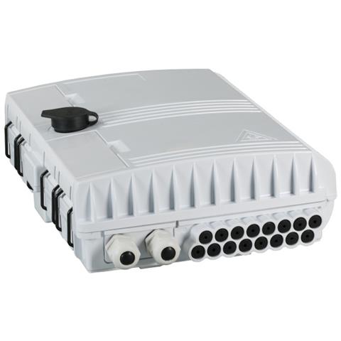 I-CASE FTTH-OUT16 - Terminale di testa FTTH per esterno IP65 16 porte - Foto 2