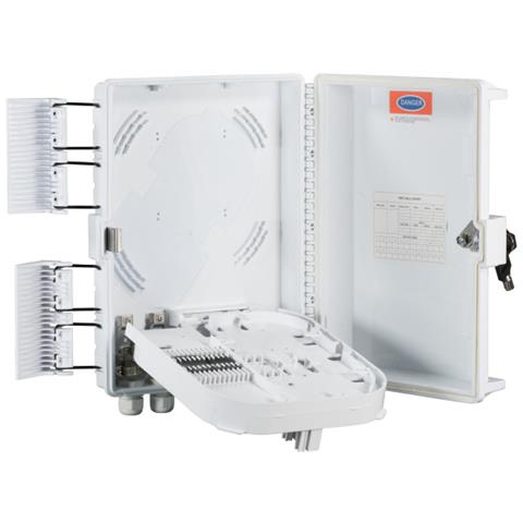 I-CASE FTTH-OUT16 - Terminale di testa FTTH per esterno IP65 16 porte - Foto 4