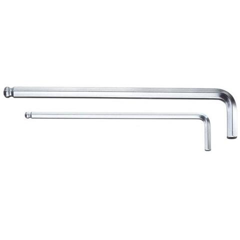 Chiave Maschio Piegata XL Testa Sferica 4 mm - Foto 1