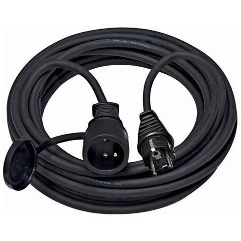 1168421, 1168421 Extension Cable Pro Ip44 16a / 230v, 25m H07rn-f 3g2,5, Nero - Foto 1