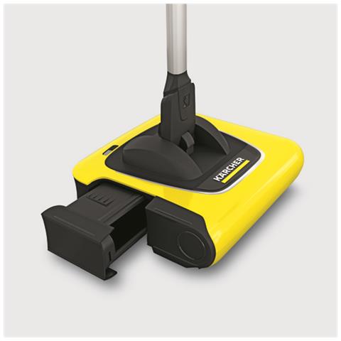 KARCHER Scopa Ricaricabile KB 5 Senza Sacco Colore Nero / Giallo NA9397