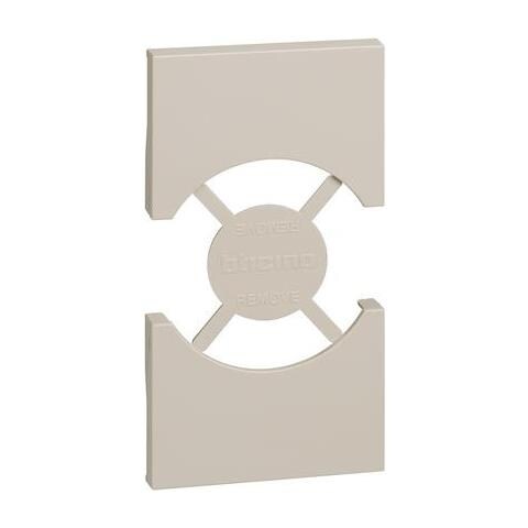 Cover Bticino Living Now Per Presa Schuko 2 Moduli Sabbia - Km03 - Foto 2