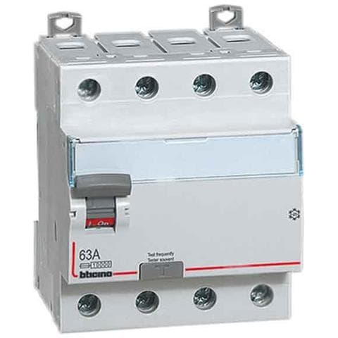 Interruttore Differenziale Puro 4 Poli 80a 500ma Tipo Ac 4 Moduli - Foto 1