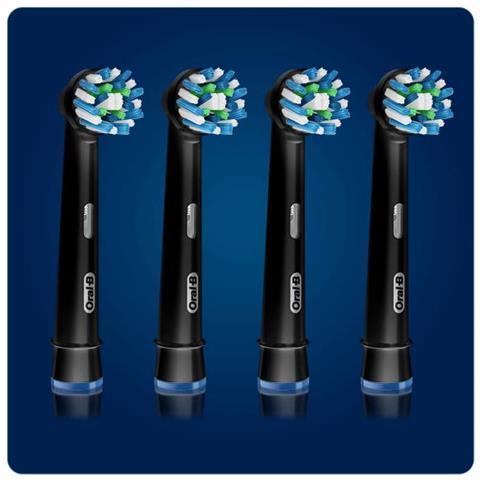 Oral-B Toothbrush heads Cross Action black 3+1 - Foto 1