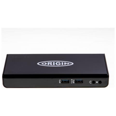Storage H1L08ET-ABB-OS replicatore di porte e docking station per laptop USB 3.2 Gen 1 (3.1 Gen 1) Type-A Nero - Foto 2