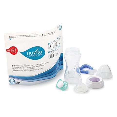 Nuvita Nualst00081087 Busto Per Sterilizzazione A Vapore Nel Forno A Microonde Multicolore - Foto 2