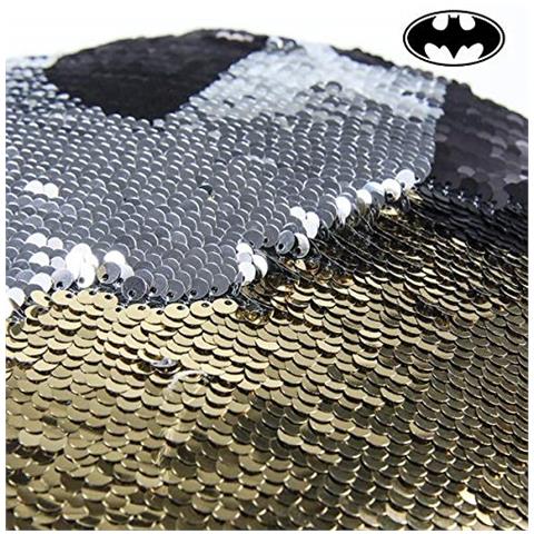 Artesania Cerda, S. l. Unisex - Bambini Cerda - Paillettes Cuscino Batman Batman Paillettes Non Applicabile, / , - - Foto 2