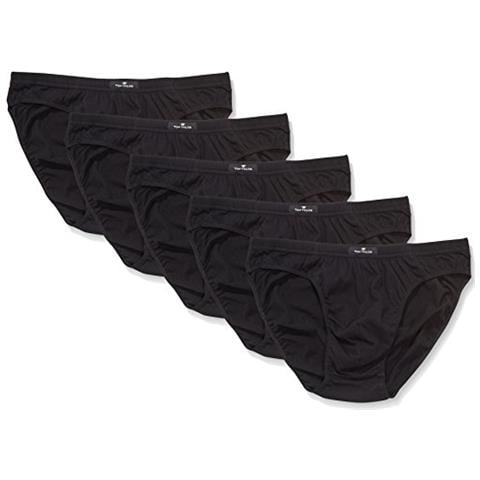 Mini Slip 5er Pack-spiaggia Uomo, Nero (black 9000), Large (taglia Produttore: L / 6)  - Foto 1