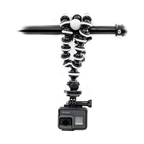 Treppiedi Di Macchina Fotografica Octopus Flessibile Camma Di Azione Del Basamento Del Supporto W Piatto Del Rilascio Rapido Compatibile Con Lazione Erotiche Gopro Eroe Hero8 Akaso Crosstour Campark Apeman Camkong Fitfort Garmin Kitvision - Foto 4