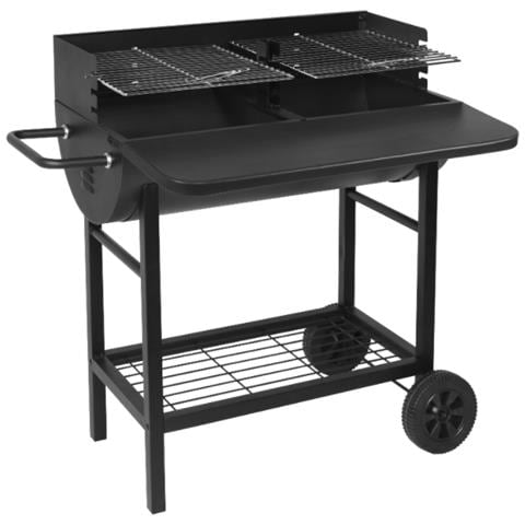 Barbecue A Carbonella 39,5x35,5cm Con Carrello - Alabama - Foto 6