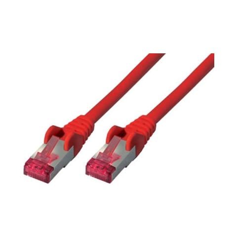 RJ45 / RJ45 Cat6a 20m, Cat6a, S / FTP (S-STP) , RJ-45, RJ-45, Maschio / maschio, Rosso - Foto 1