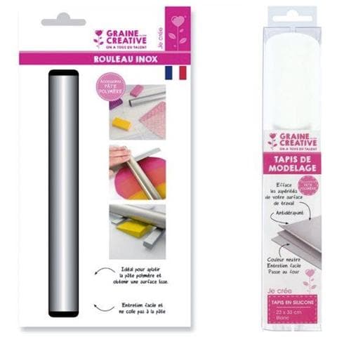 Tappeto E Matterello Per Modellare Argilla Polimerica - Foto 1