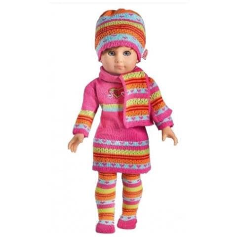 Abito Da Bambola Con Cuori Rosa Per Bambola Da 35-45 Cm - Foto 2