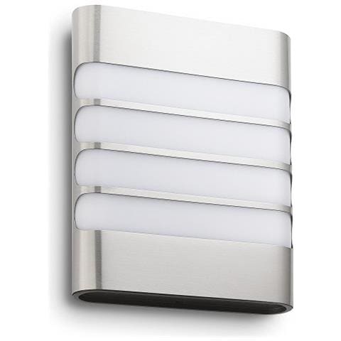 Raccoon - Lampada Da Parete Led In Acciaio Inox - Foto 1