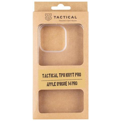 Tactical Custodia Originale Tpu Cover Case Per Apple Iphone 14 Pro Trasparente - Foto 5