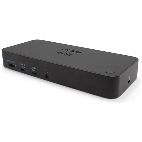 D31951 replicatore di porte e docking station per laptop Cablato USB tipo-C Nero - Foto 1