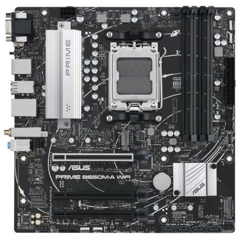 Scheda Madre PRIME B650M-A WIFI-CSM Socket AM5 Chipset B650 micro ATX - Foto 1