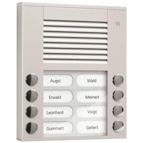 Audio Auenstation Pes08-en/04 8tasten 2reihig Ap Silber (pes08-en/04) - Foto 1