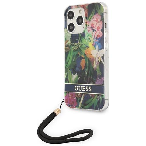 Hard Cover Flower Strap Blue, Fr Iphone 13 Pro, Guhcp13lhflsb (guhcp13lhflsb) - Foto 1