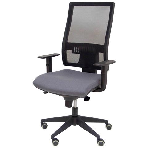 Sedia Da Ufficio Horna Bali 0b10crp Grigio Scuro - Foto 3