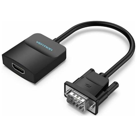 Cavo Hdmi Vention Acnbb Nero 15 Cm - Foto 1