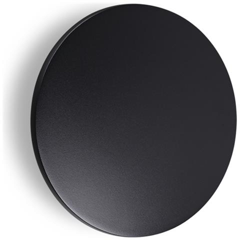 Applique Contemporanea Punto Alluminio Nero Led 12w 3000k Ip54 - Foto 1