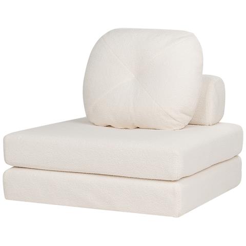 Divano Letto Olden Bianco Bouclé - Foto 2