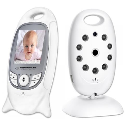 EHM001 monitor video per bambino 260 m Bianco - Foto 1