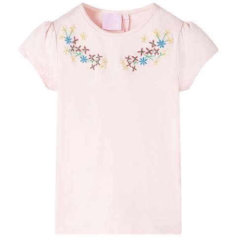 Maglietta Da Bambina Rosa Tenue 128 - Foto 1