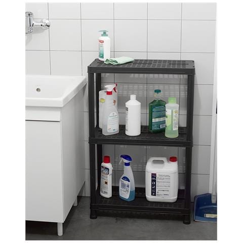 Scaffale In Resina A 3 Piani Per Casa Garage Ufficio Modulare Toomax - Foto 6