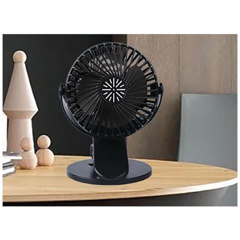 Ventilatore Da Tavolo Silenzioso Batteria Ricaricabile Usb Modello Solano - Foto 2