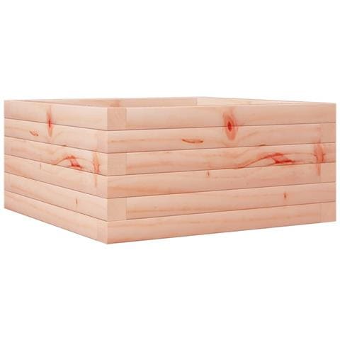 Fioriera Da Giardino 50x50x23 Cm In Legno Massello Di Douglas - Foto 2