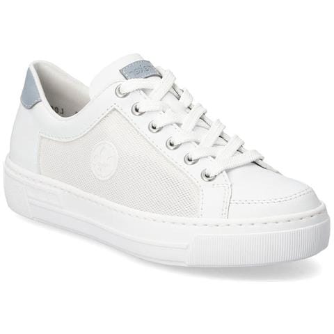 Leisure Trainers White Sneakers Sintetico E Tessile Scarpe Donna Bianco Eu 37, L8803-80 - Foto 1