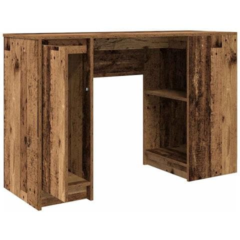Scrivania Legno Antico 120x42x76 cm in Legno Multistrato - Foto 2