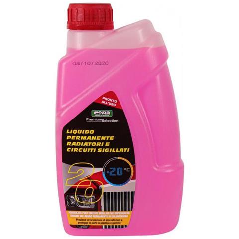 Liquido Permanente Radiatori E Circuiti Sigillati -20c Rosso 1 L - Foto 1