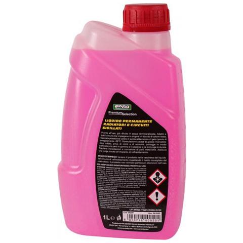 Liquido Permanente Radiatori E Circuiti Sigillati -20c Rosso 1 L - Foto 2