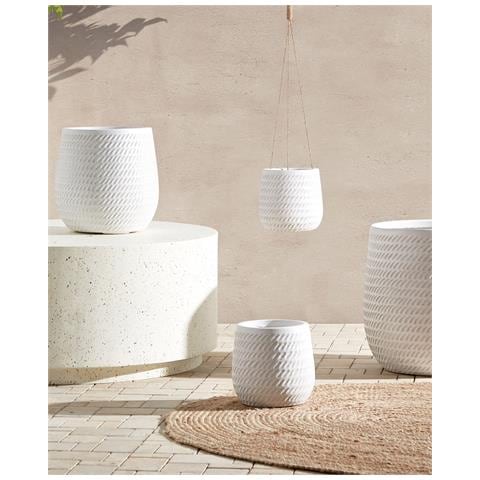 Vaso Per Piante Livadia 19 Cm Bianco Sporco - Foto 1