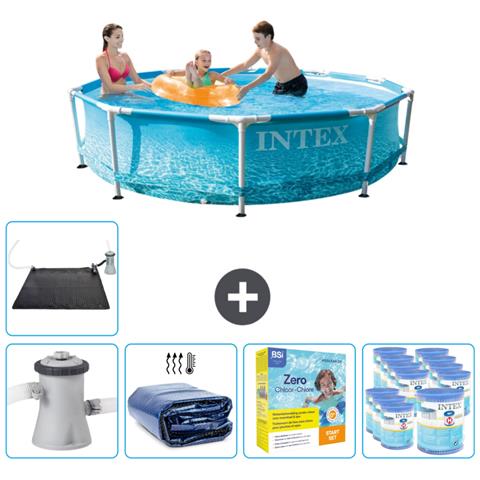Piscina Fuori Terra - In Giro - 305x305x76 Cm - Blu - Include Accessori Coordinati Cb25 - Foto 1