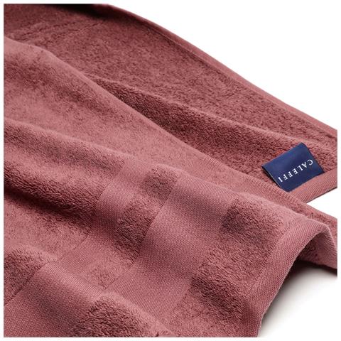 Telo Bagno Spugnissima Soft In Cotone Colore Bordeaux Misura Standard - Foto 2
