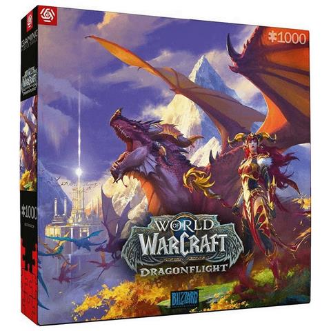 World of Warcraft: Dragonflight Puzzle 1000 pz Video game - Foto 1