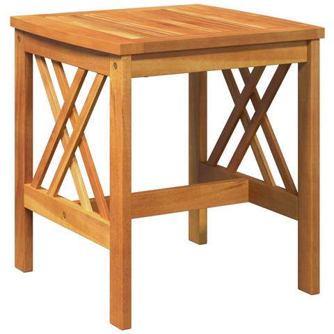 Set da giardino 3 pezzi con cuscini in legno massello di acacia - Foto 1