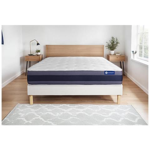 Kit Rete E Materasso Matrimoniale Actilatex Morpho 200x200cm - Spessore : 24cm - Lattice E Memory Foam - Bilanciato - - Foto 1