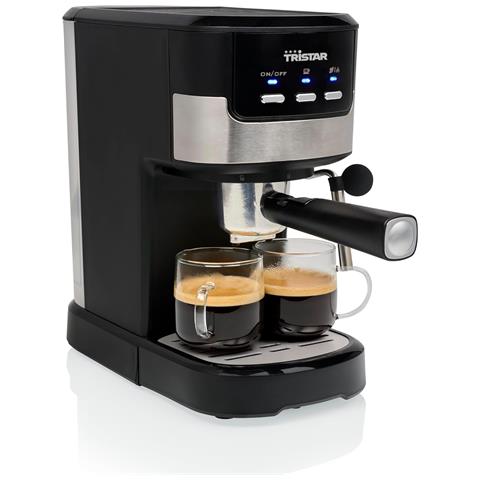 Macchina Per Espresso 2 Tazze Alla Volta | Adatta Per Capsule Nespresso E Caffè Macinato | Scaldino Per Tazze | Lavabile In Lavastoviglie | 20 Bar | 1100 W - Foto 1
