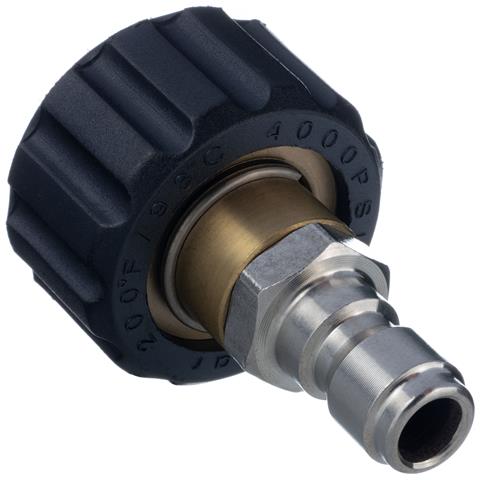 Connettore Rapido Per Idropulitrici Compatibile Con Kärcher Hd Hds - Filettatura M22x1,5mm, Diametro 14mm | Alta Compatibilità E Facilità Di Installazione - Foto 2