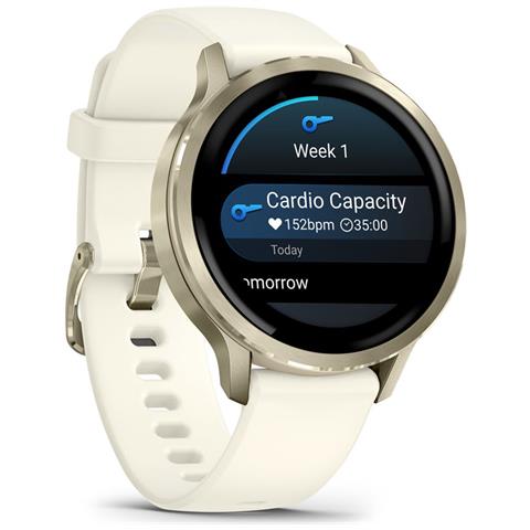 Venu 4 3,05 Cm (1.2"") Amoled 41 Mm Digitale 390 X 390 Pixel Touch Screen Oro Wi-fi Gps (satellitare) - Foto 3
