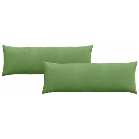 Cuscini da Divano 2 pcs Verde chiaro 120 x 40 cm - Foto 1