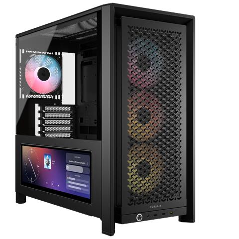 FRAME 4000D LCD RS ARGB Midi Tower Nero - Foto 1