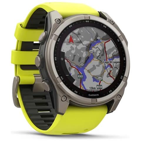 fenix 8 3,56 cm (1.4") 51 mm Digitale 280 x 280 Pixel Touch screen Titanio Wi-Fi GPS (satellitare) - Foto 6