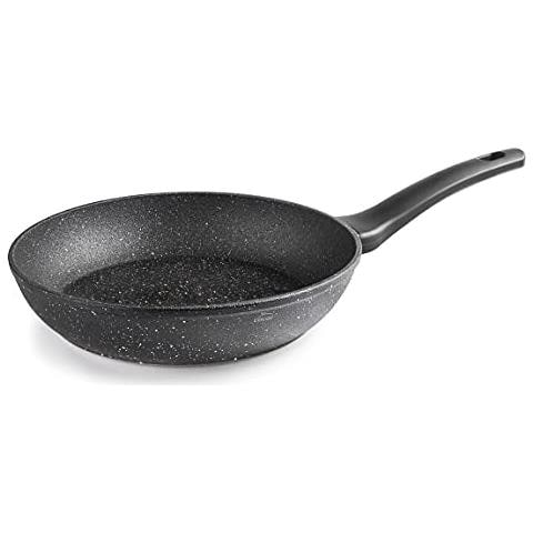 26816 - Padella Java, in alluminio forgiato, 100% senza PFOA, antiaderente con particelle di pietra - Foto 1